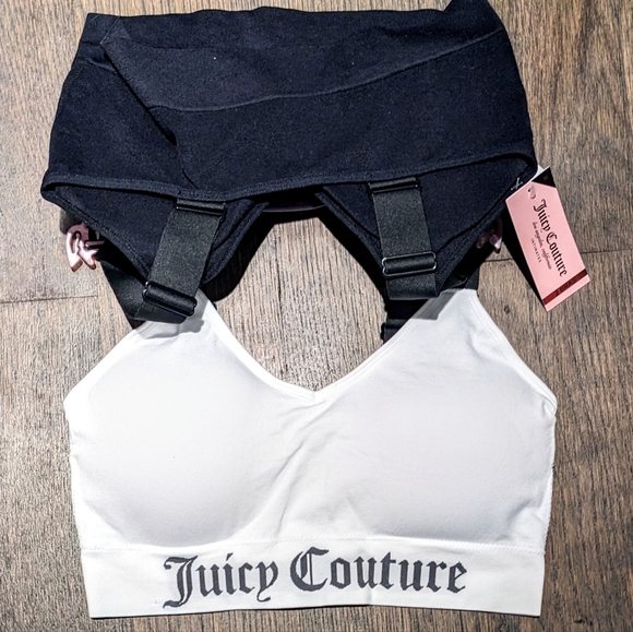🔥LAST 1X Juicy Couture 2pk Sport Bras - Picture 2 of 2